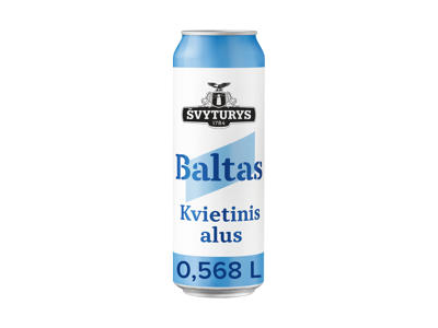 ŠVYTURIO BALTAS alus, 568 ml