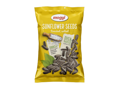 Skrudintos sūdytos nelukštentos saulėgrąžos MOGYI, 150 g