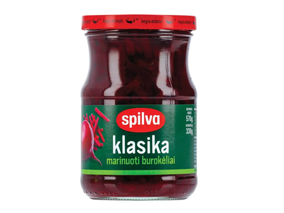 Marinuoti burokėliai SPILVA KLASIKA, 570 g