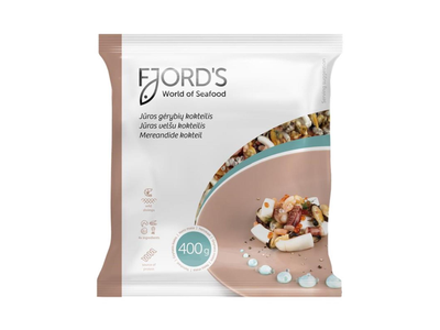 Jūros gėrybių kokteilis FJORD'S, 400g