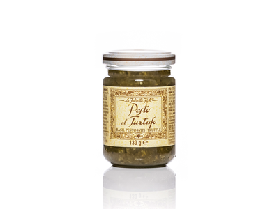 Pesto padažas LA FAVORITA, bazilikų su trumais, 130 g