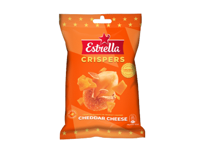 Žemės riešutai apvalkale ESTRELLA CRISPERS, čederio skonio, 140 g