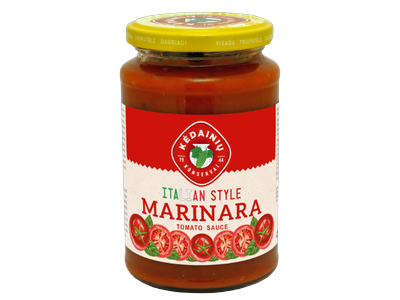 Pomidorų padažas KĖDAINIŲ Marinara, 410g NEW