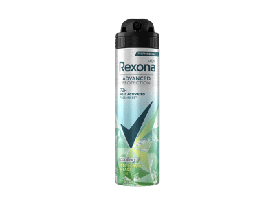 Vyriškas purškiamas dezodorantas REXONA MEN INVISIBLE LEMON & SAGE, 150 ml