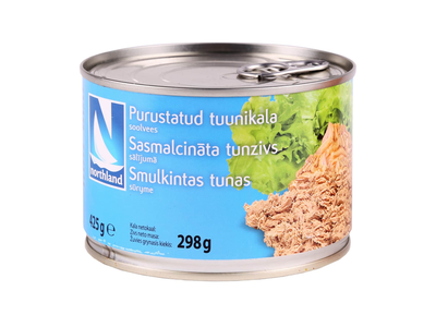 Smulkintas tunas savo sultyse NORTHLAND, 425g