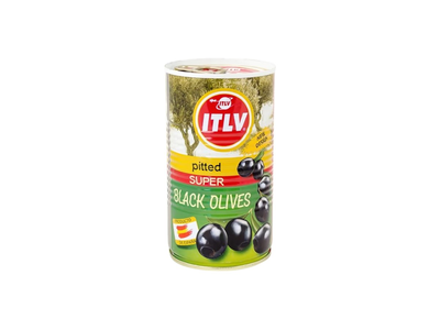 ITLV Super Juodosios alyvuogės be kauliukų, 370 ml