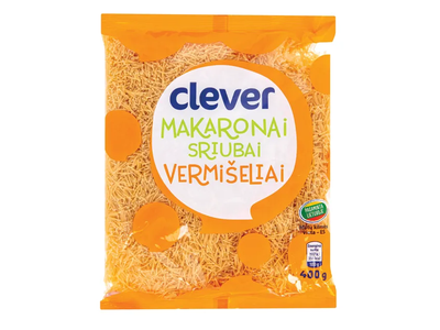 Makaronai vermišėliai CLEVER, 400 g