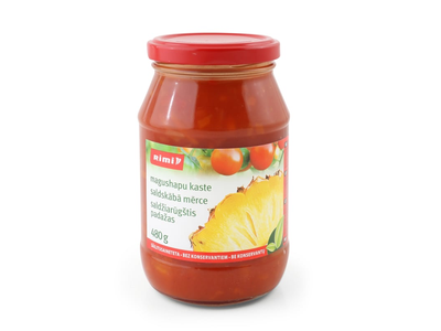 Saldžiarūgštis padažas su ananas., RIMI, 480g