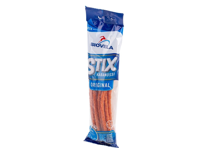 Karštai rūkytos kabanossi STIX lazdelės, 100 g