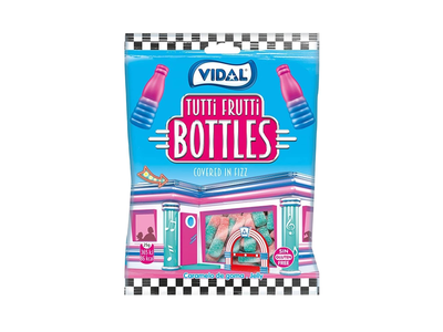 Vaisių skonio guminukai VIDAL, 90 g