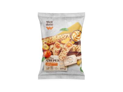 Lietiniai WELL DONE su persikų įdaru, 370 g