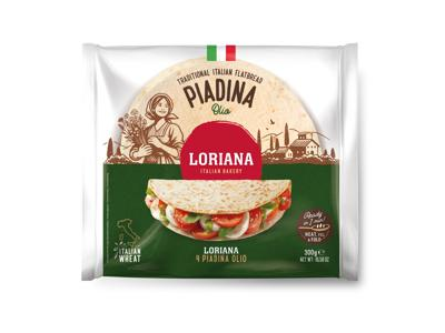 Itališka duona su alyvuogių aliejumi LORIANA, 300 g