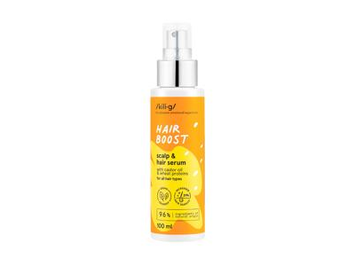 KILIG HAIR BOOST serumas su ricinos aliejumi, 100 ml