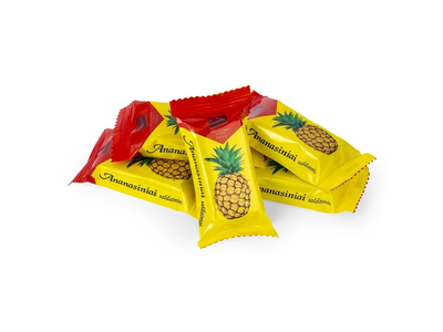 Saldainiai ANANASINIAI, 1 kg