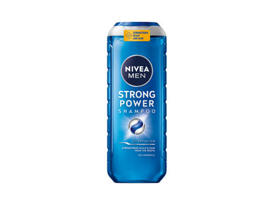 NIVEA MEN STRONG POWER šampūnas plaukams vyrams 500 ml