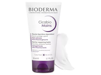 BIODERMA rankų balzamas CICABIO MAINS, 50 ml