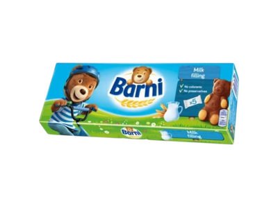 Pyragėliai BARNI su pieniniu įdaru, 150 g