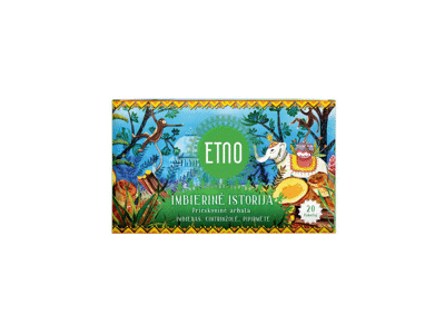 Prieskoninė arbata ETNO, IMBIERINĖ ISTORIJA, 30 g