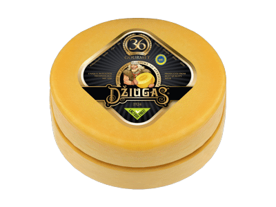 Kietasis sūris DŽIUGAS GOURMET, brandinta 36 mėn.,  40 % rieb. s. m., 1 kg