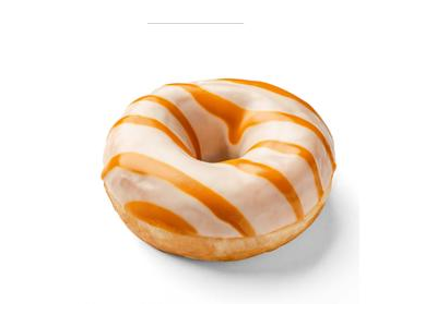 Spurga WHITE DONUT su karamelės įdaru, 420 g