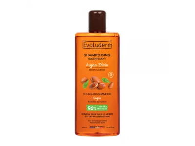 EVOLUDERM plaukų šampūnas ARGAN DIVIN, 400 ml