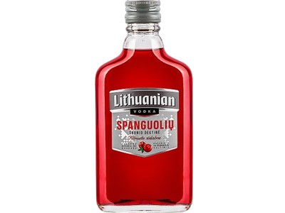 Degtinė ORIGINALI LIETUVIŠKA, spanguolių skonio, 40%, 0,2 l