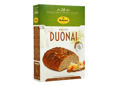 Miltinis mišinys baltai duonai MALSENA, 508 g