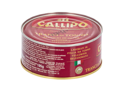 Tuno gabaliukai alyvuogių aliejuje CALLIPO, 300 g