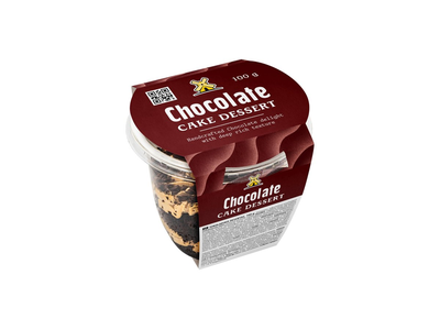 ** Lietuvos kepėjas šokoladinis desertas, 100 g