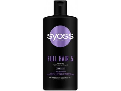 Plaukų šampūnas SYOSS "Full Hair 5" ,440ml