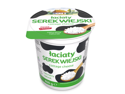 Grūdėta varškė, 5% riebumo,400 g