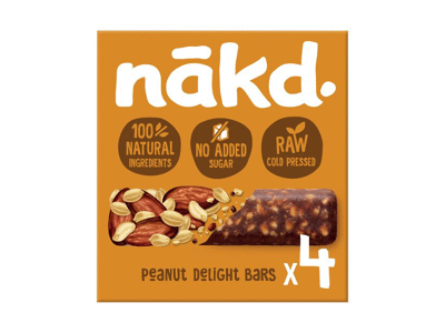 Datulių ir žemės riešutų batonėlis NAKD, 140 g