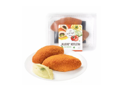 Kepti KIJEVO kotletai su sviestu, 270 g