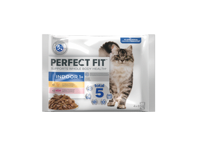 Konservuotas kačių ėdalas PERFECT FIT MIX, 340 g