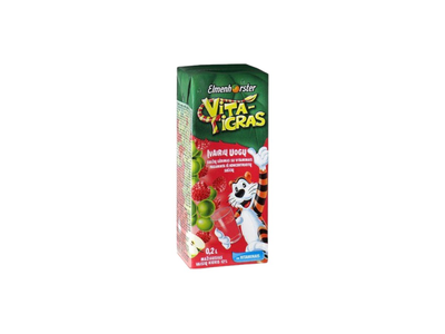 Įv. uogų sulčių gėrimas VITA TIGRAS, 0,2 l