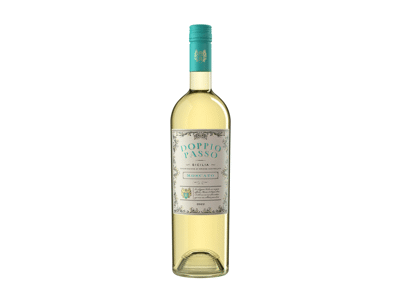 Baltasis sausas vynas DOPPIO PASSO MOSCATO, 750 ml