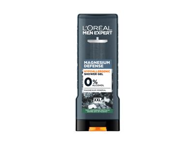 L'Oréal Paris Men Expert Magnesium Defense dušo želės, 400 ml