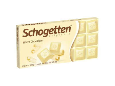 Baltasis šokoladas SCHOGETTEN, 100 g