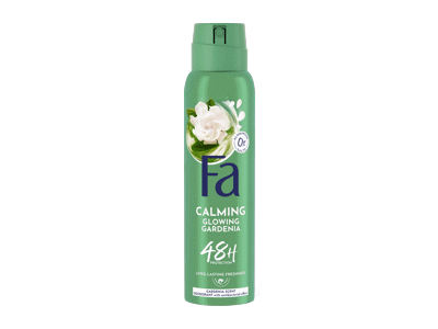 Aerozolinis dezodorantas "FA CALMING Glowing Gardenia", 150ml