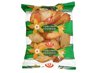Vaniliniai džiūvėsiai VILNIAUS DUONA, 250g