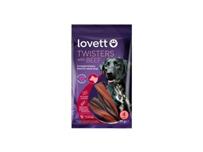 Pynutės su jautiena šunims LOVETT, 70g