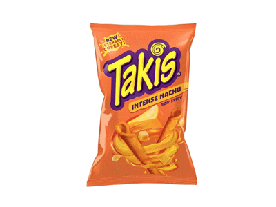 Kukurūzų traškučiai TAKIS INTENSE NACHO, 90 g