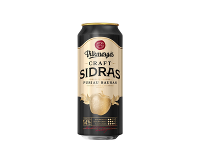 VILKMERGĖS sidras, spanguolių skonio, 500 ml