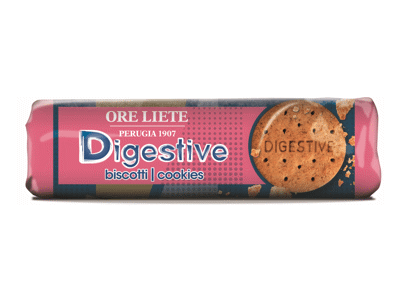 Pilno grūdo sausainiai ORE LIETE DIGESTIVE, 250 g
