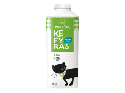 VILKYŠKIŲ kefyras, 2,5 % rieb., 750 g
