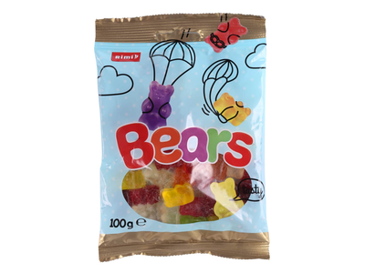 Želė saldainiai Meškiukai RIMI, 100 g