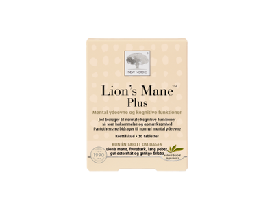 LION'S MANE PLUS, nuo 11 m., 30 tablečių
