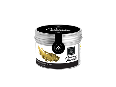 Maistiniai purškiami dažai PUMP SPRAY POWDER, auksinės spalvos, 10 g