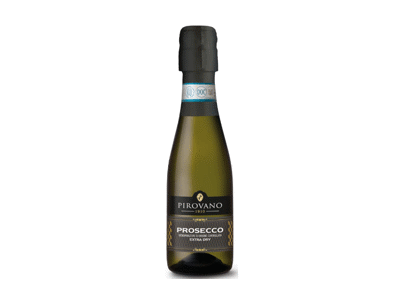Putojantis baltasis sausas vynas PIROVANO Prosecco DOC 0.2l 11%