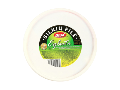 Sūdyta silkių filė EGLUTĖ su daržovėmis majonezo padaže, 300 g
